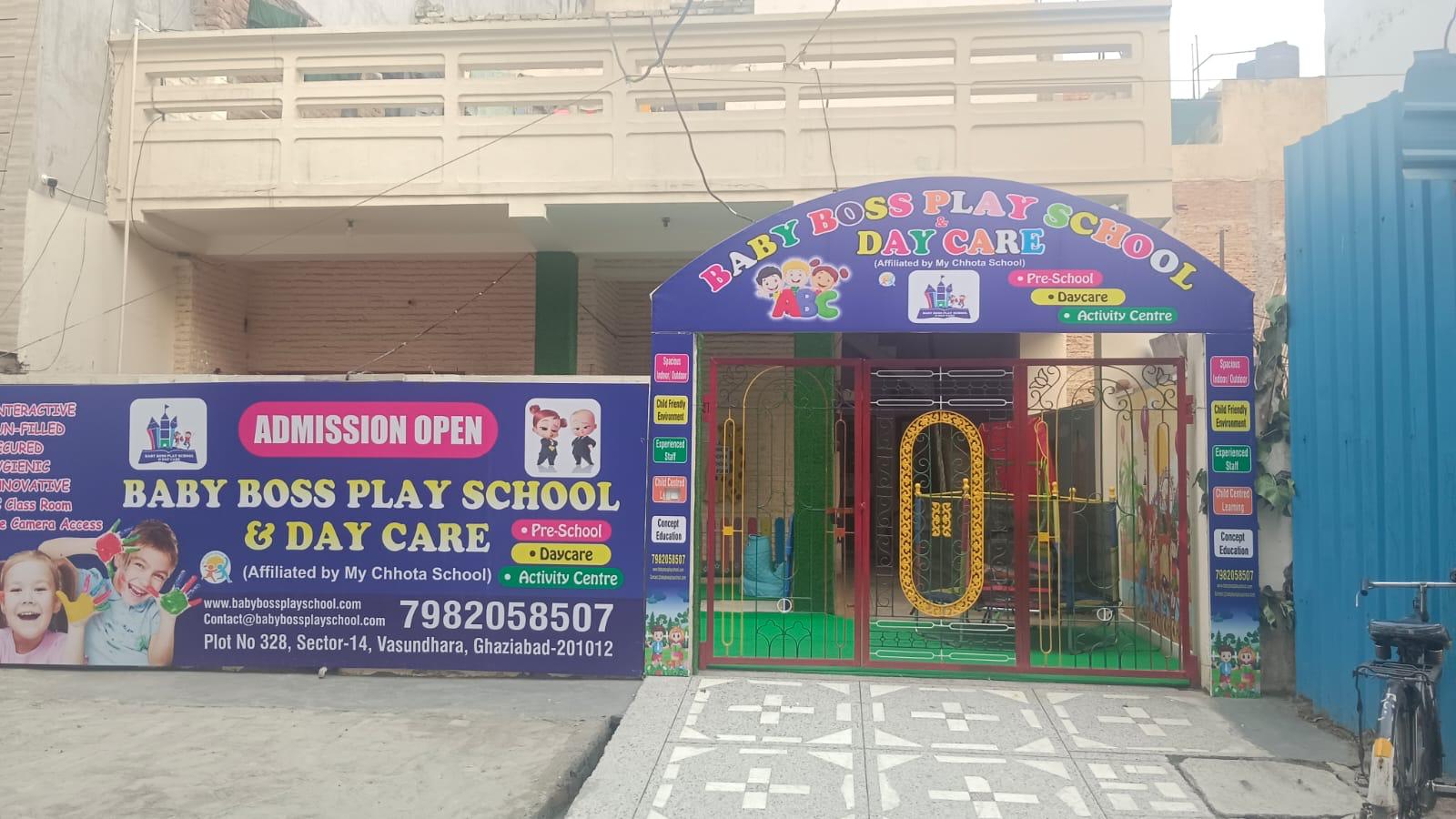 Best Play School in Vasundhra: Nurturing Young Minds at Baby Boss Play School