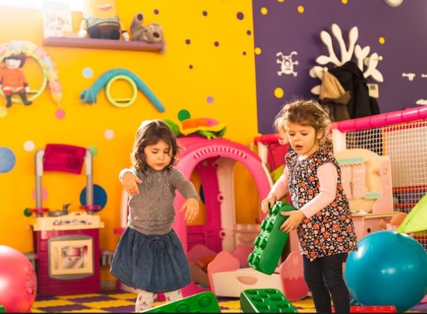 Kids playing at the Best Activity Centre for Children in Indirapuram