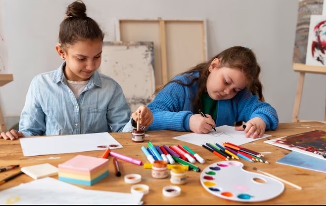 Basic Art Class for Kids in Vasundhara